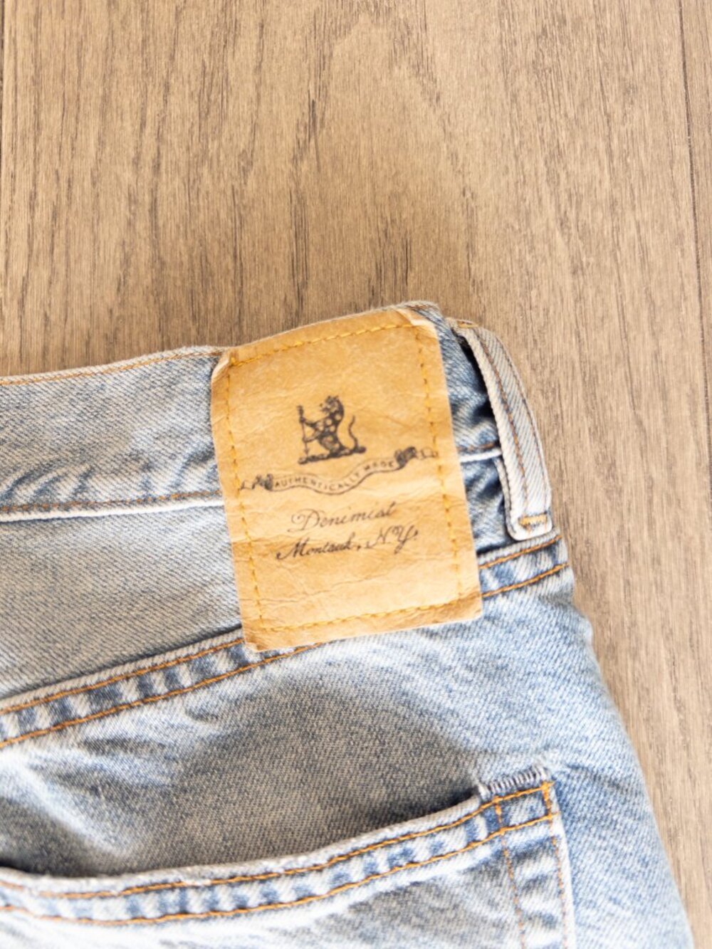 Denimist Jaclyn Slim Kick Cropped Jeans Raw Hem Size 27 - Picture 7 of 9